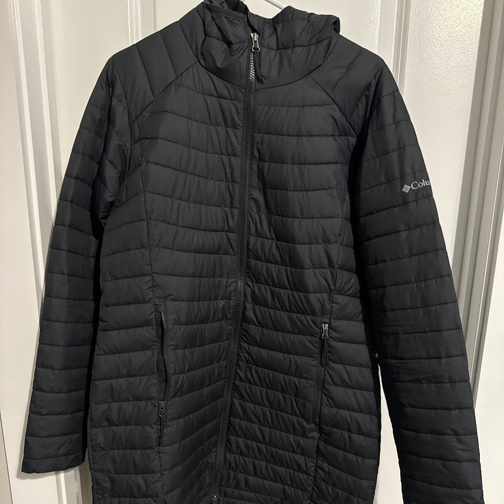 Columbia mid length insulated jacket